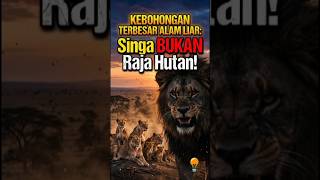 SINGA BUKAN RAJA HUTAN?! #Singa #lion #edukasi #viral