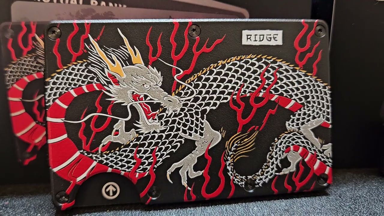 Ridges RYU The Dragon, an aluminum wallet new for 2026. - YouTube