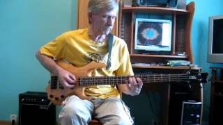 Video thumbnail of "Deep Purple -  flight of the rat -  бас (BASS COVER)"