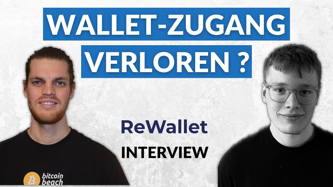 Bitcoin Wallet verloren? ReWallet Erfahrungen und Interview YouTube
