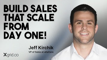 Building a Sales Strategy from Day Zero to Scalable Growth | The Winning Sales Process