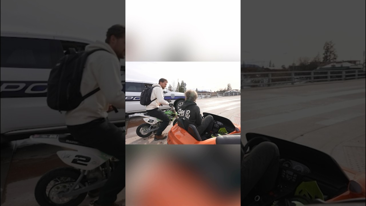 Police Pulls Over Power Wheels Toy 60+ MPH