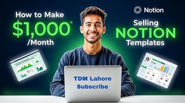 How to Make $1,000Month Selling Notion Templates