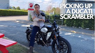 Picking Up a Ducati Scrambler