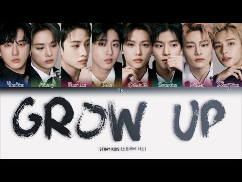 Stray Kids – Grow Up [ПЕРЕВОД НА РУССКИЙ/КИРИЛЛИЗАЦИЯ Color Coded Lyrics]