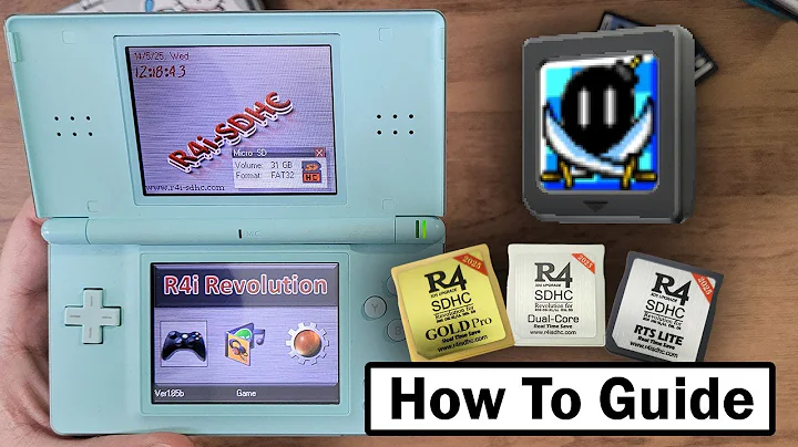 R4 Card Setup Guide Real Time Save Bomberman All Years