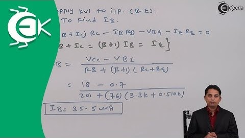 Collector to Base Bias Circuit in DC Analysis Problem 1 - Analog Electronics