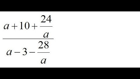 Simplifying Complex Fractions | Step-by-Step Algebra Tutorial 27