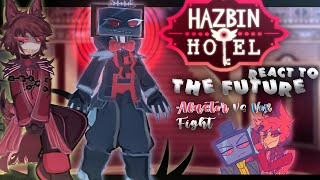 Hazbin Hotel React To The Future Alastor Vs Vox Eps 6, 7 And 8