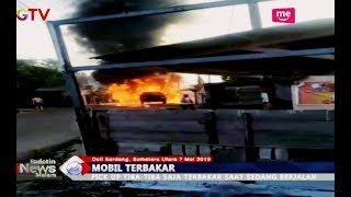 Sebuah Mobil Pick-Up Tiba-tiba Terbakar di Tengah Jalan - BIM 07/05