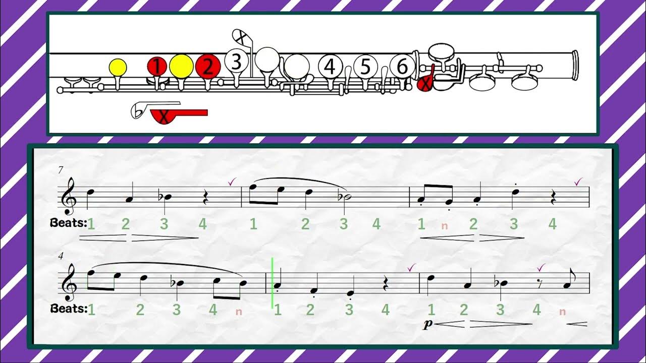 Spooked Grade 1 C1 Abrsm Flute Exam From 2022 Tempo60 musicscore 