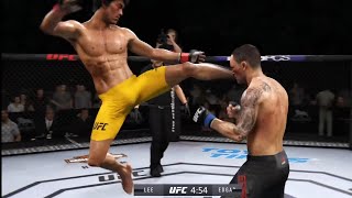 UFC Bruce Lee takes bloody revenge on Edgar