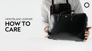 How To Care l Montblanc Leather Goods screenshot 3