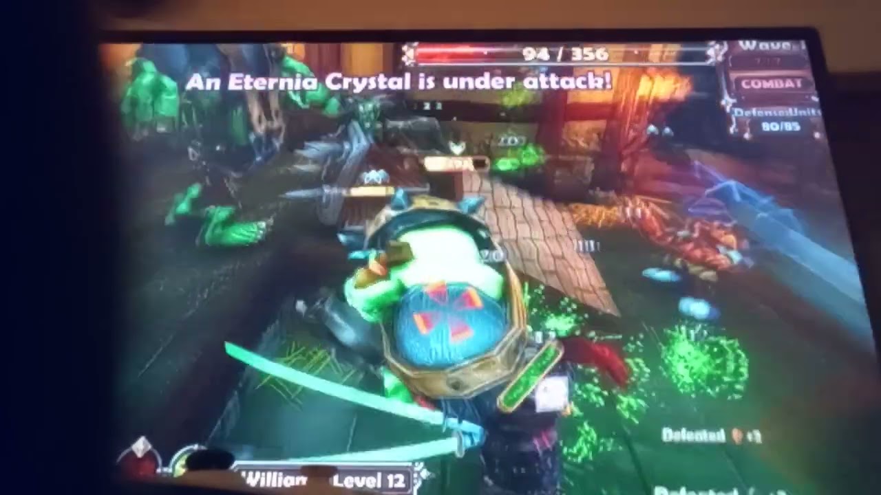 dungeon defenders defending the base part 3. but game over later.