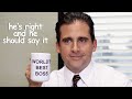 Michael scott actually being a good boss for 9 minutes straight  the office us  comedy bites