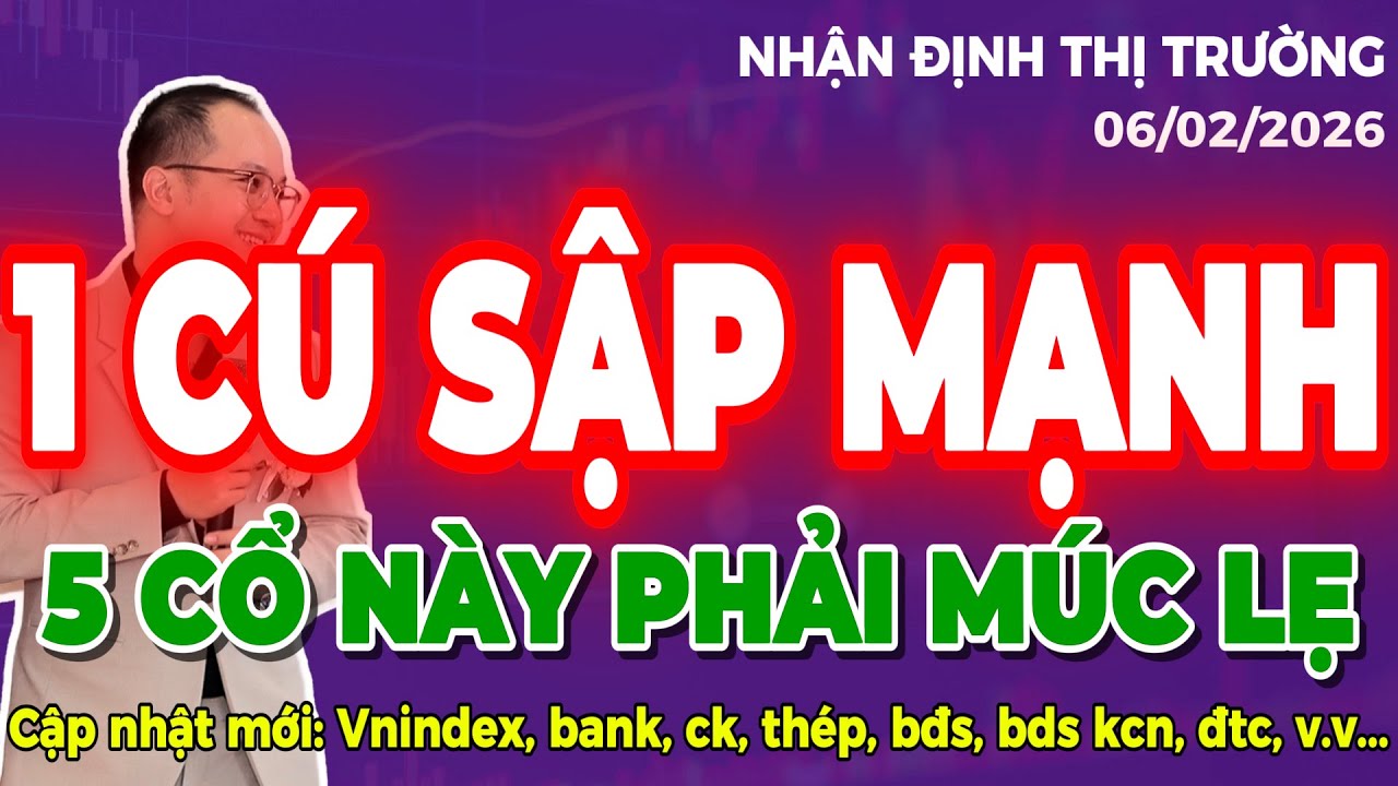 Chứng khoán hôm nay | nhận định thị trường: vic tím vni đi bụi, 5 cp múc ngay nhịp chỉnh