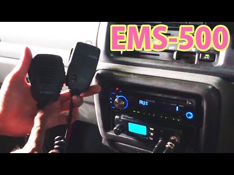 ALINCO DR-DPM60用サブマイク 防水スピーカーマイクEMS-500を試す！ DJ