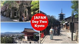 JAPAN VLOGS - Kyoto Day 2 Ginkakuji Temple, Kiyomizudera Temple, Gion District & Shinkansen to Tokyo