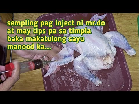 Video: Meat injector: ano ito, paglalarawan, mga tip para sa paggamit