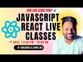 JavaScript + React Live Class | Day 3 | Today 9:00 PM