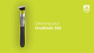 Philips OneBlade - How To Clean