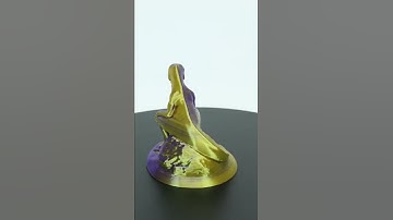 3D Printed Color Changing Raptor - LulzBot