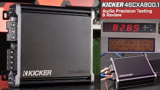 KICKER 46CXA800.1 Audio Precision Testing and Review