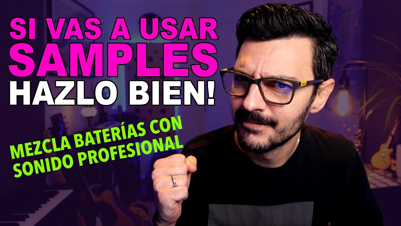 3 Técnicas para usar samples sin sonar artificial | MEZCLA DE BATERÍAS | Sonido grande y potente!