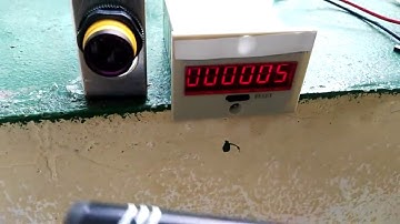 Contador digital 12v sensor fotocelula