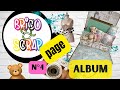 Tuto scrapbooking album brocante de chez stameria avec la boutique bricoscrap page 4