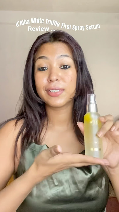 ✨ d’Alba White Truffle Spray Serum Honest Review | Dewy Glass Skin Look ✨ #kbeauty