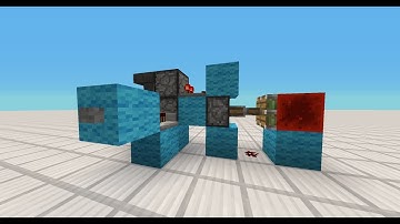 Simple Toggleable 1-tick Clock : Redstone with Neon #1