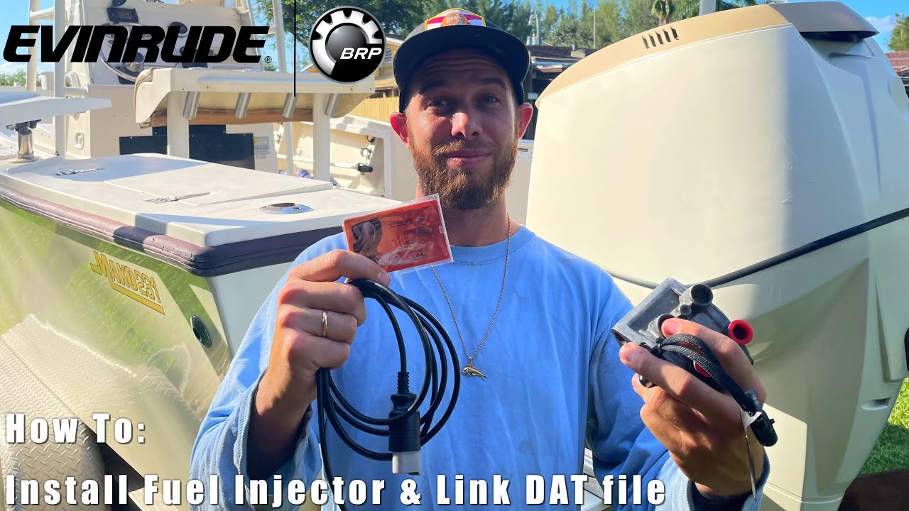 How To Install Fuel Injectors & Link DAT File to EMM Evinrude Etec