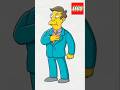 How to build a LEGO Seymour Skinner from the Simpsons #simpsons #thesimpsons #lego #fox #disney