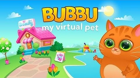 Bubbu My virtual pet cat part 1(PLAYTIME)
