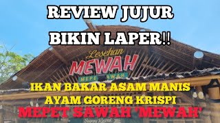 BIKIN LAPER‼️Ikan Bakar Warung Lesehan MEWAH 'Mepet Sawah' di Cerme Pace Nganjuk | Review Jujur‼️