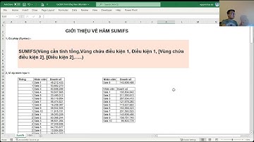 ExCB01.Tính tổng theo điều kiện bằng hàm Sumifs và ứng dụng vào tổng hợp nhập xuất tồn kho