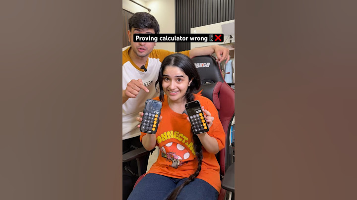 Calculator can’t calculate sala❌😂 | Amanparashar