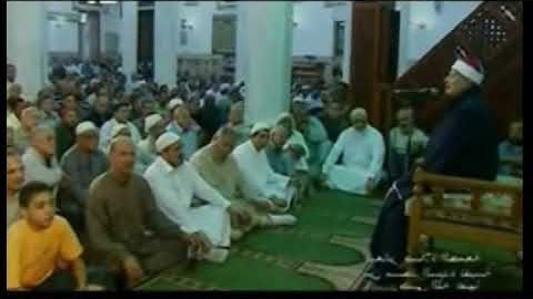 الشيخ ابو العينين شعيشع ... المقطع الشهير في إذاعة القرآن الكريم من سورة مريم فتقبلها ربها بقبول حسن