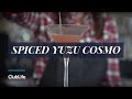 Spiced yuzu cosmo  cocktail recipes  clubcorp