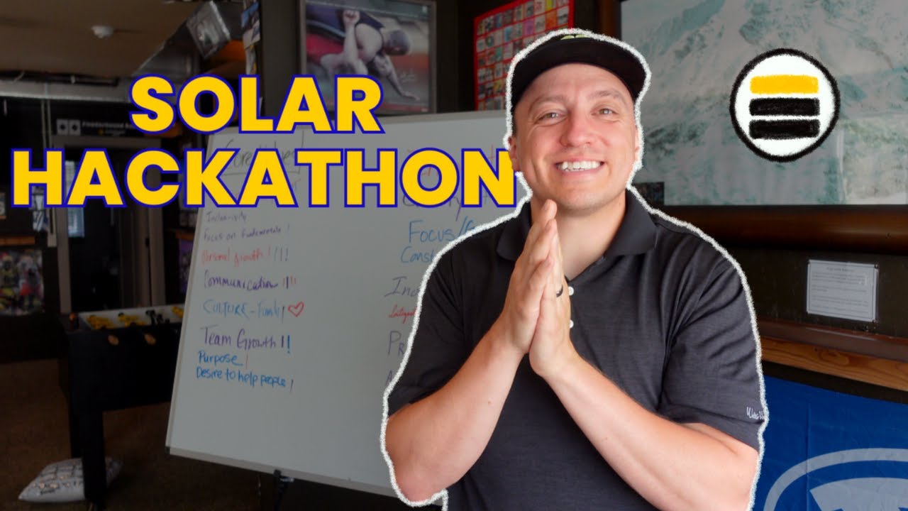 SOLAR HACKATHON: Axe Throwing, Boating + Trainings