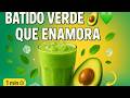 Mi secreto verde de cada mañana 😍🥑 Receta deliciosa