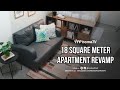 18 square meter apartment makeover  mf home tv  mandaue foam