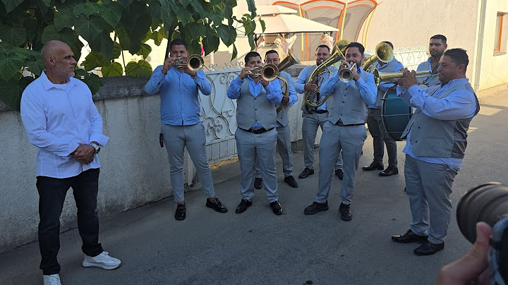 TRUBAČE NAPRAVILI HAOS NA SVADBI ZORICE BRUNCLIK I KEMIŠA OBEZBEĐUJE ODMAH REAGOVALO ŠOK