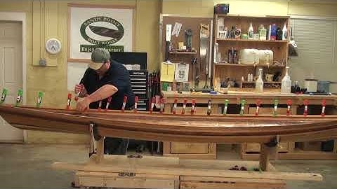 24 Kayak Build - Attaching the Sheer Clamp