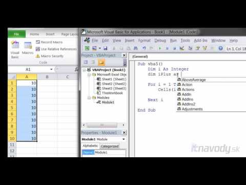 VBA - 05 Cyklus For