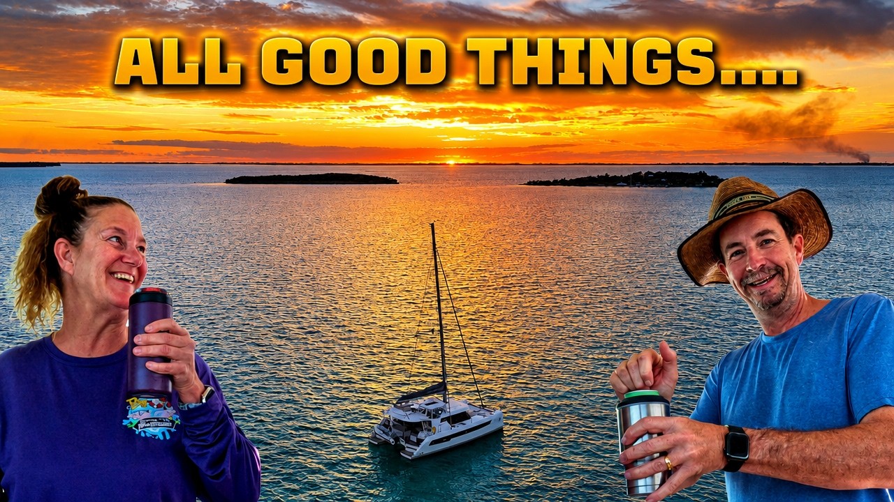 Sailing Home: Purple Sunsets, Refueling, and One Last Night in Hopetown | Ep. 39