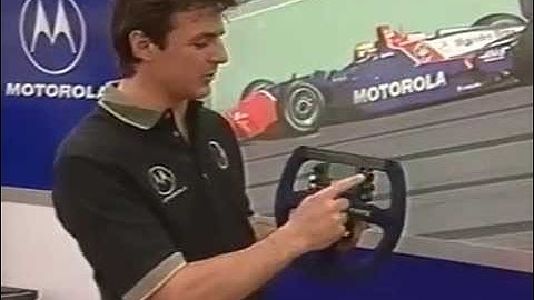 Inside CART Pit Pass - Mercedes Steering Wheel