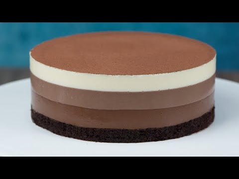      موس طبقات الشوكولاته طريقة التحضير
