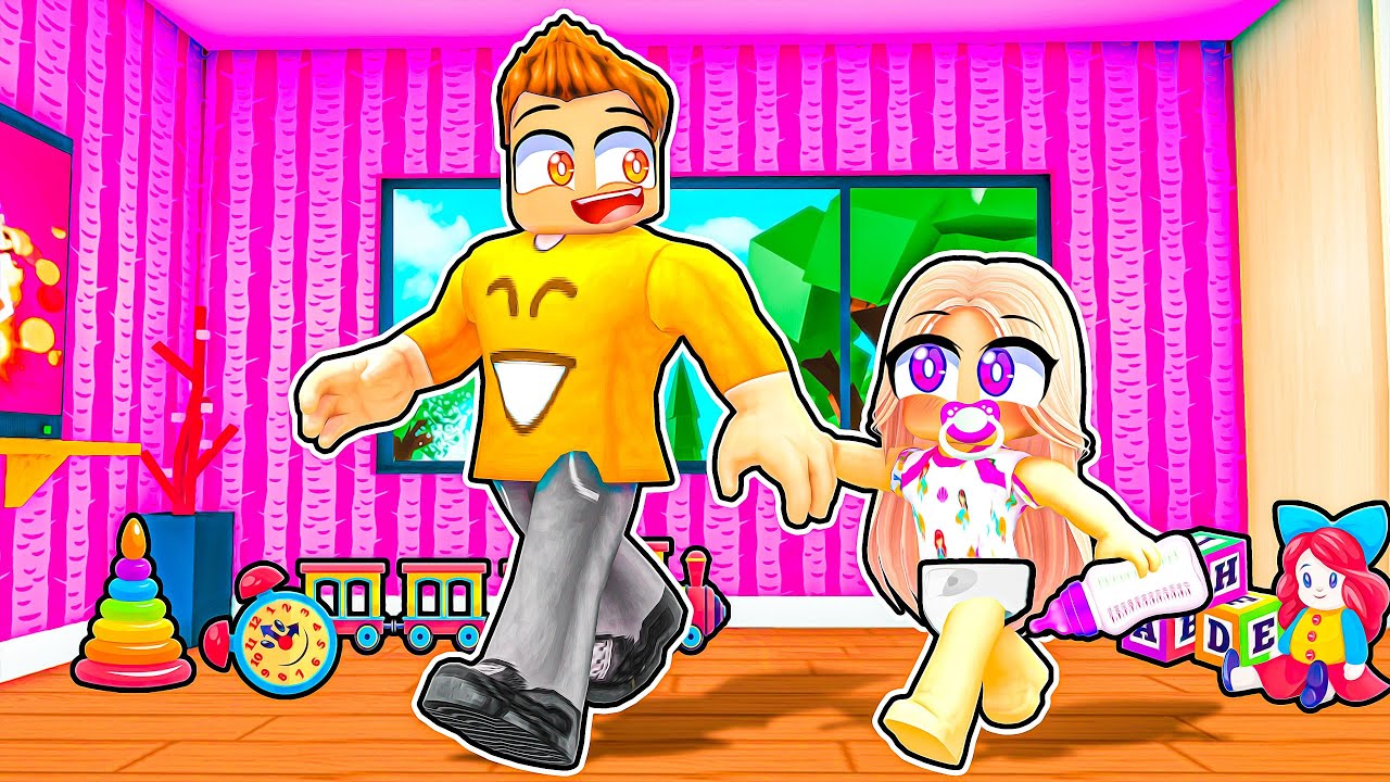 ZOSTAŁAM ADOPTOWANA PRZEZ SMILESLOW JAKO BABY PATI na Brookhaven RP w ROBLOX!